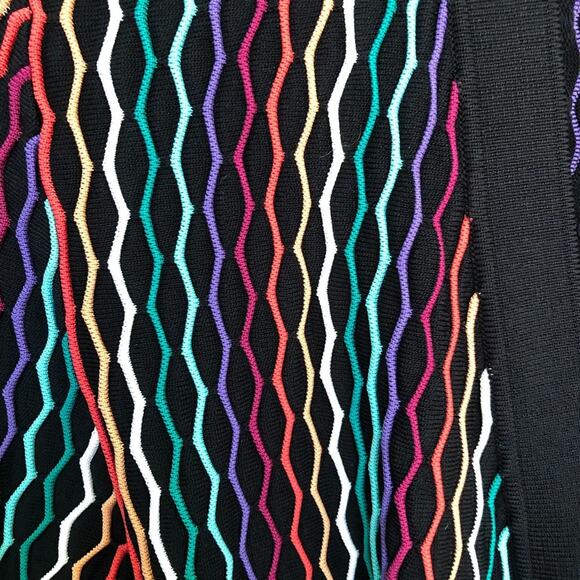 NBD x Revolve Azure Wrap Cardigan Texture Rainbow - Picture 6 of 12